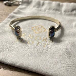 Kendra Scott Elton Bracelet - Gold and Abalone